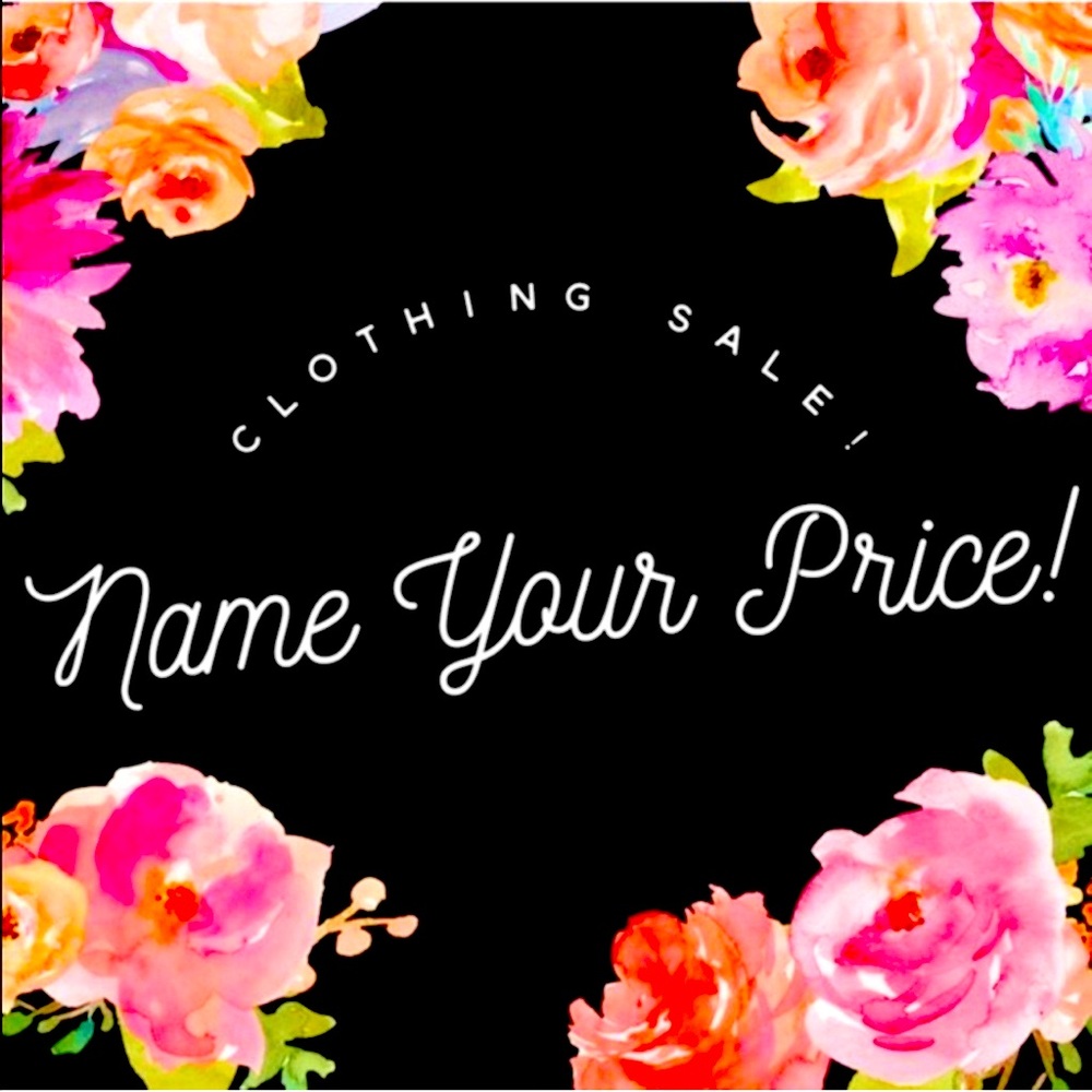 ⭐️⭐️Open to offers! Clearing out my closet space! Open to most offers!⭐️⭐️